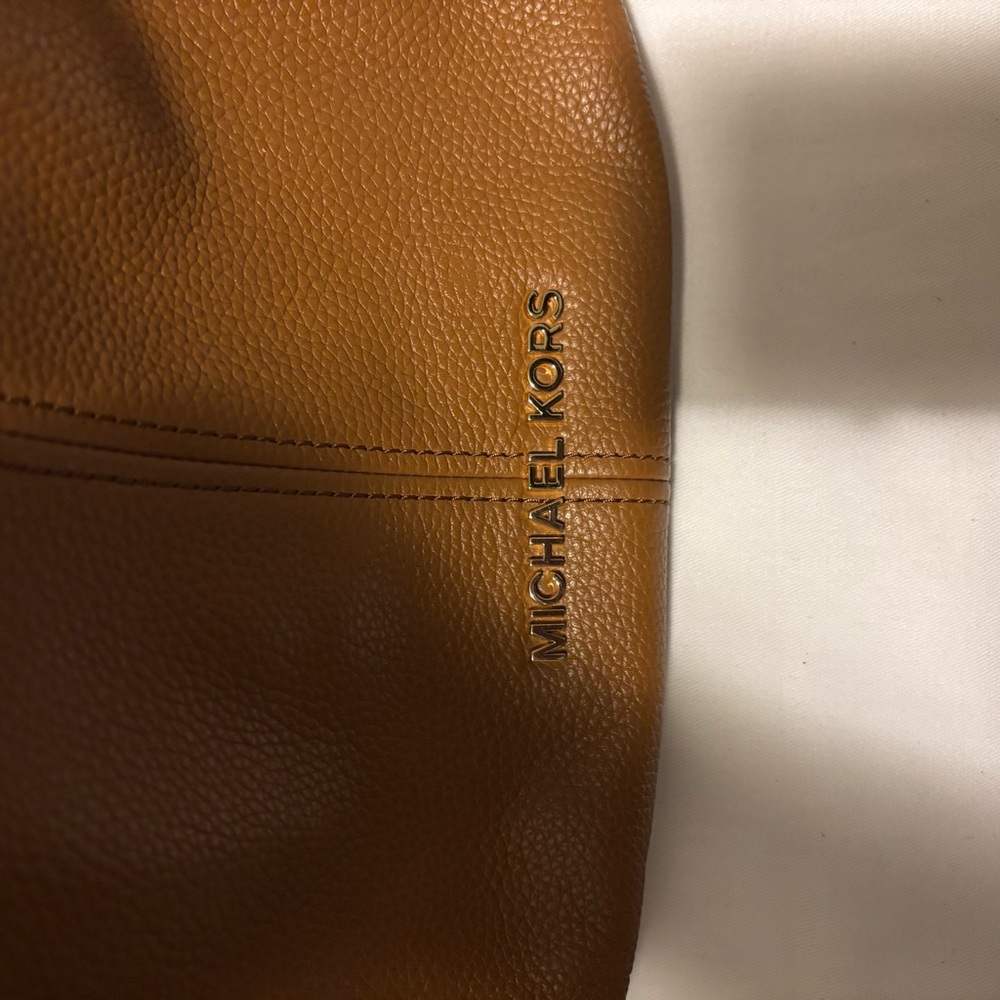 Michael Kors Tan Leather Men's Bag